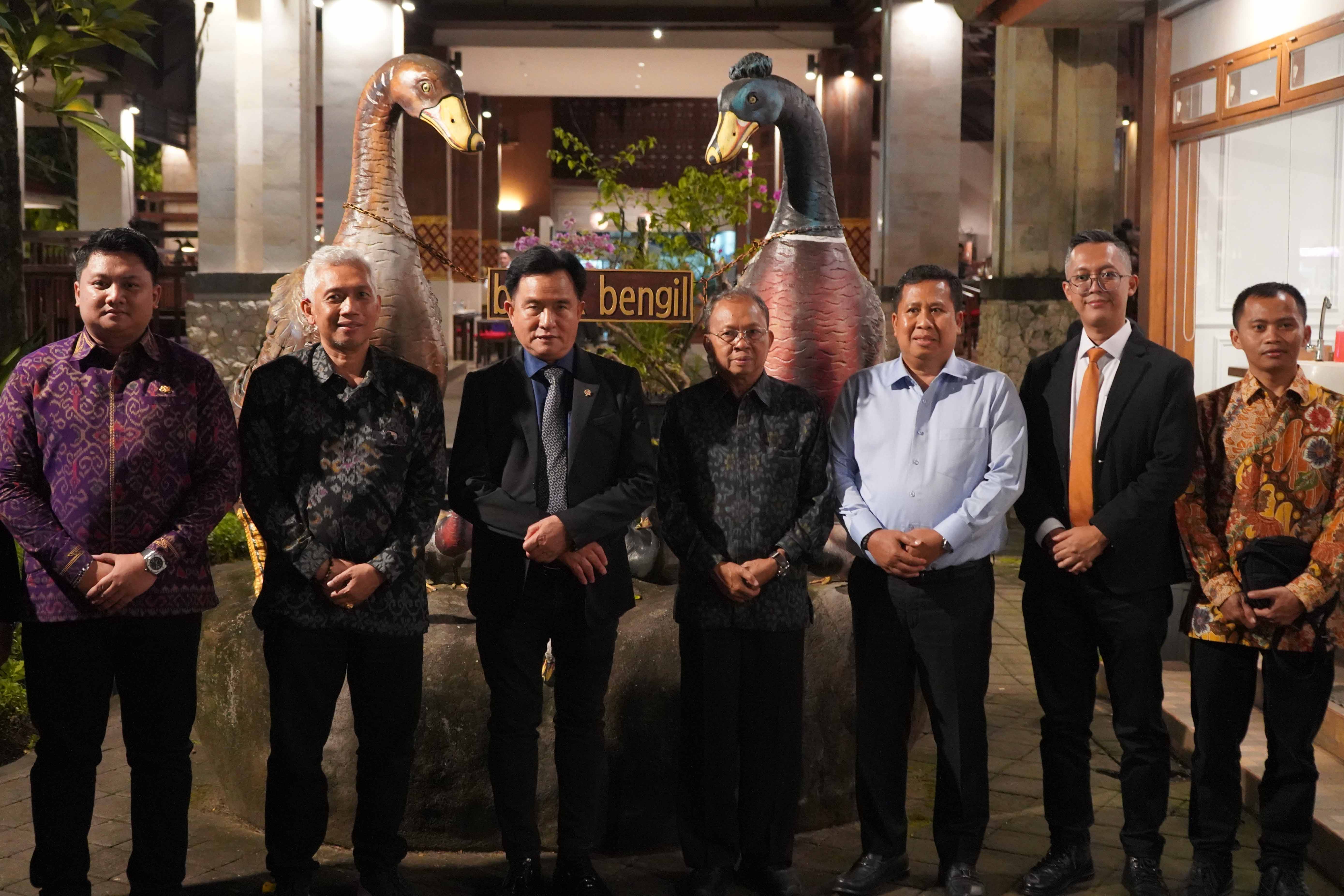 Bali Governor's Dinner with the Coordinating Ministry for Law, Human Rights, Immigration, and Corrections