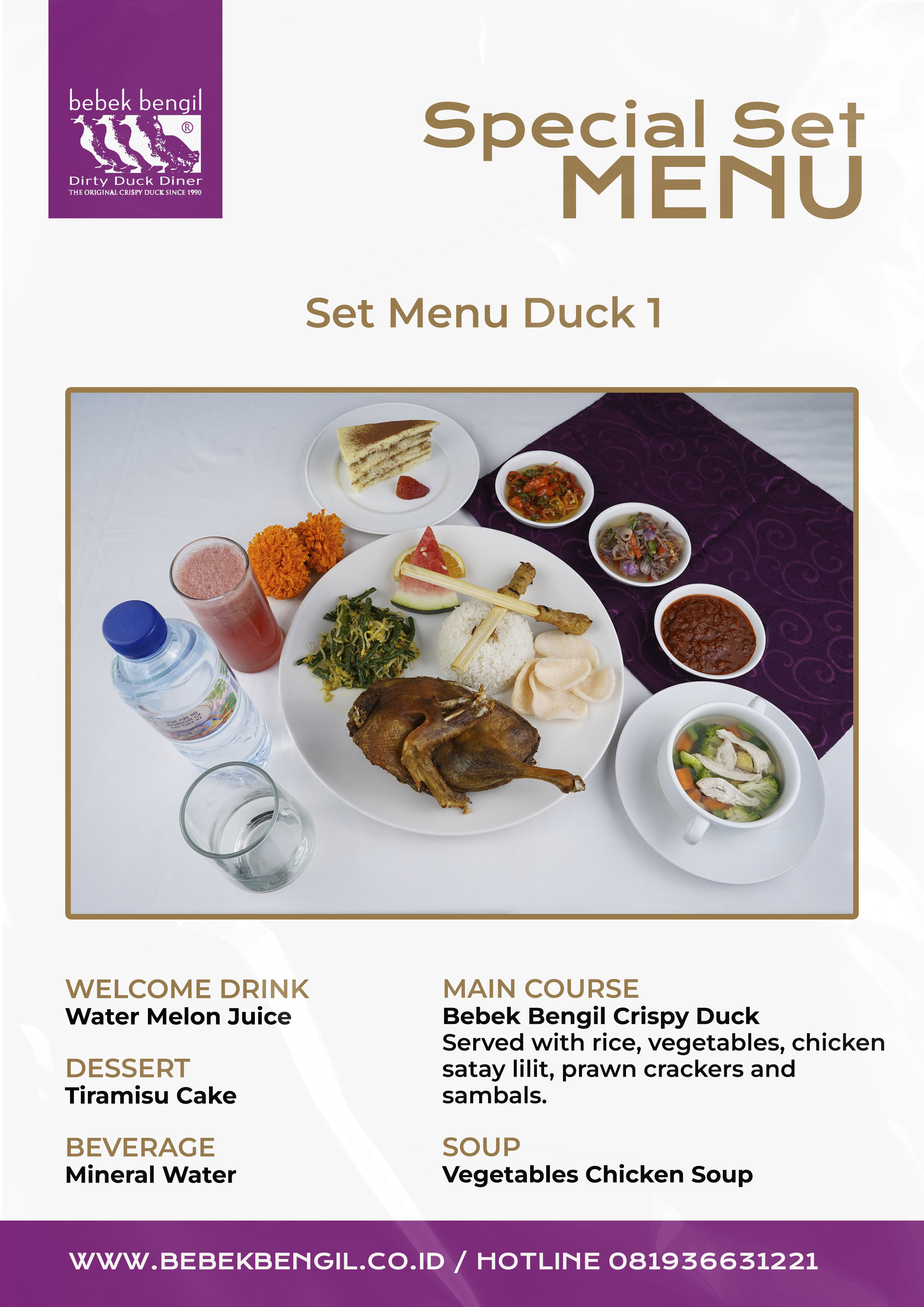 SET MENU BEBEK 1