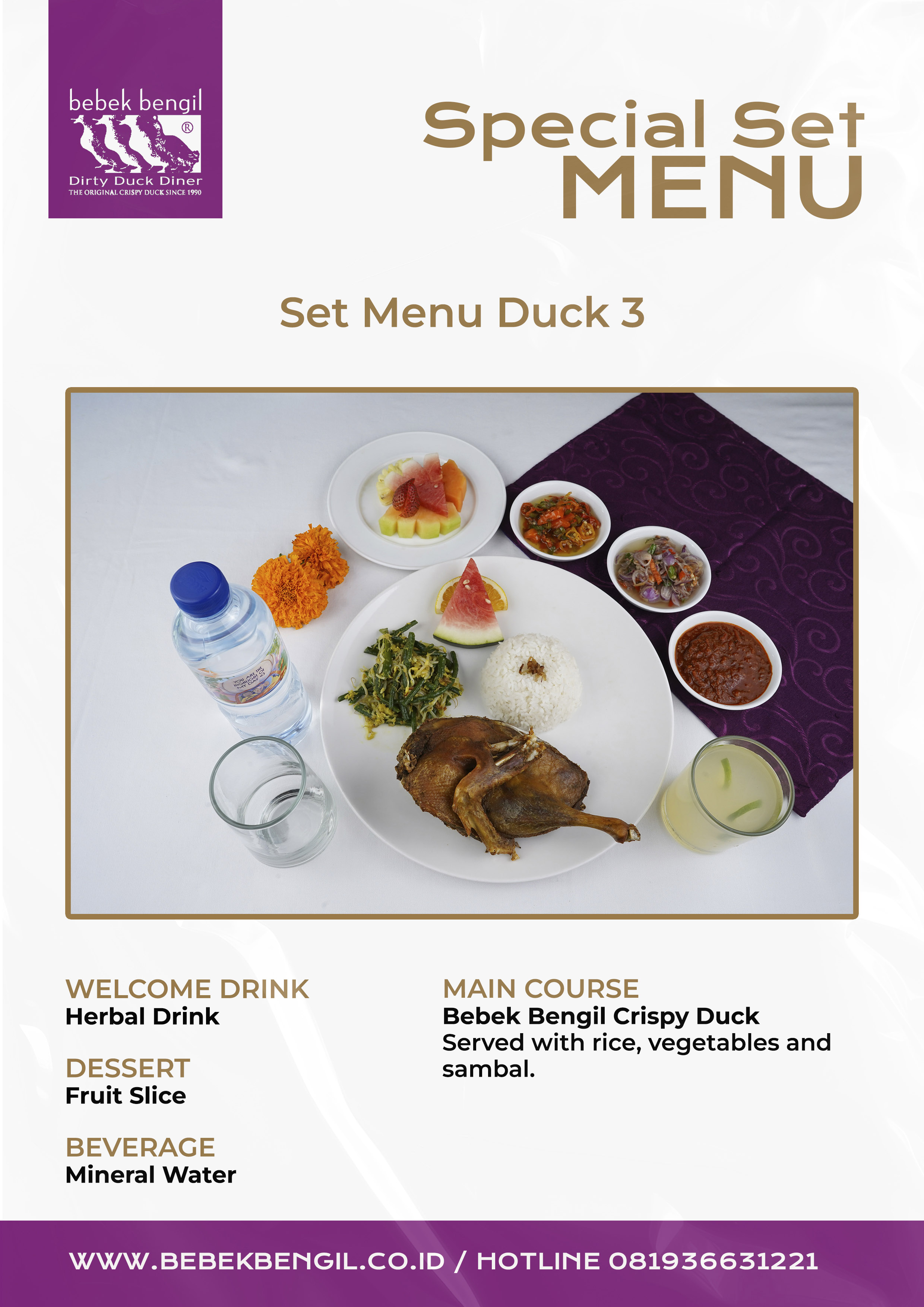 SET MENU BEBEK 3