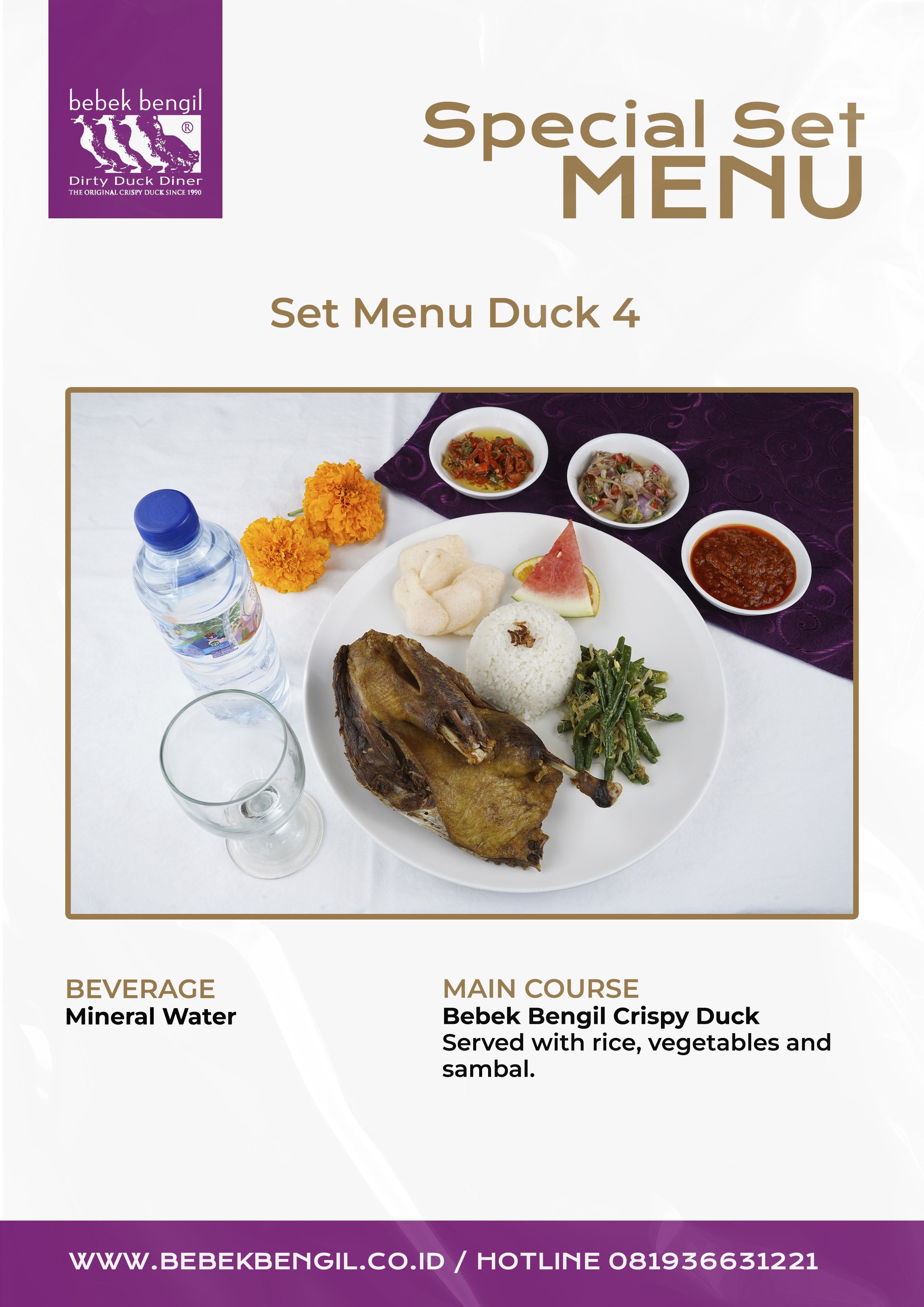 SET MENU BEBEK 4